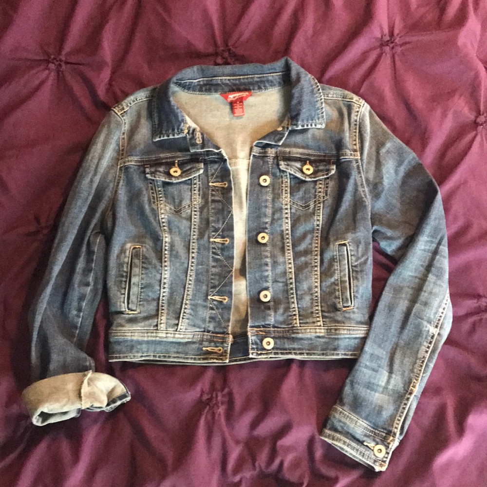 Cropped Jean Jacket